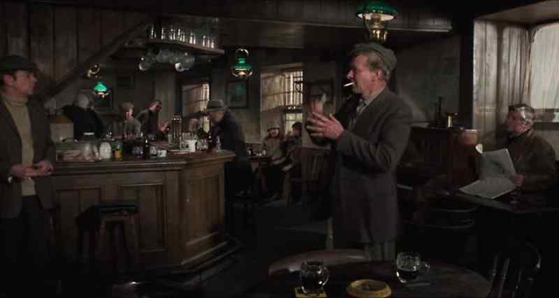 Come on, gentlemen. Drink up. Let me have your glasses, please