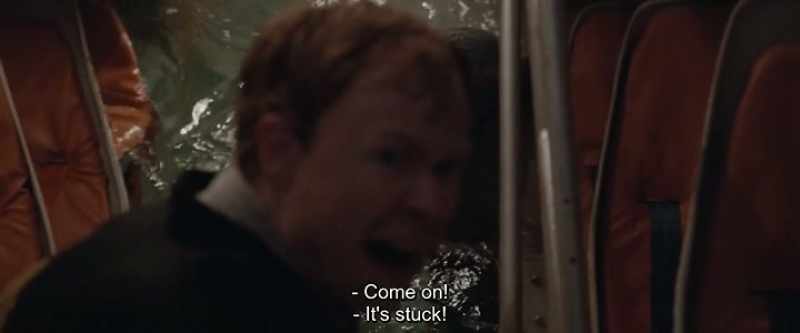 Come on! -It's stuck! It's stuck!