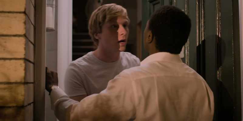 Come on, let me in. -Just go home. We'll talk about it tomorrow