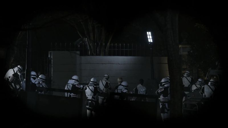 Come on! Let us in!