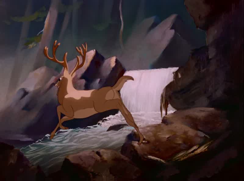 Come on out, Bambi