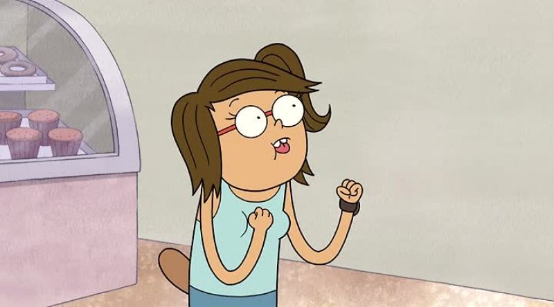Come on, Rigby. We're almost out of time!