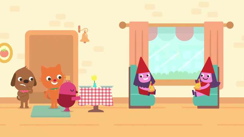 Come on, Robin. Let's go wait outside