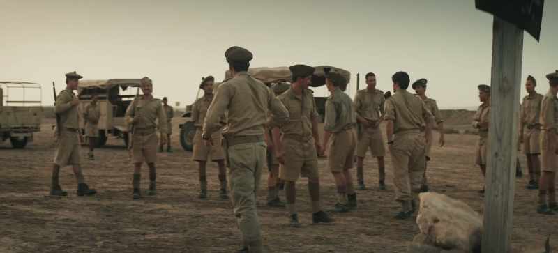 Come on, unload it over here, boys. - Right, men, you heard him