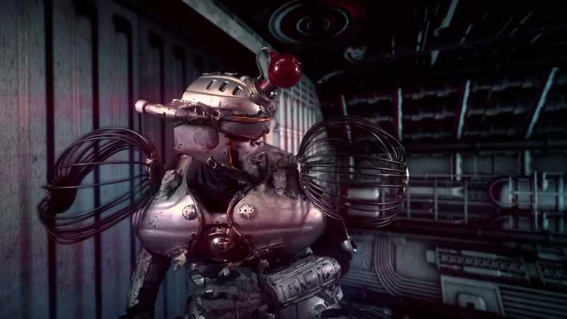 Come on, we'll squeeze through the service tube!