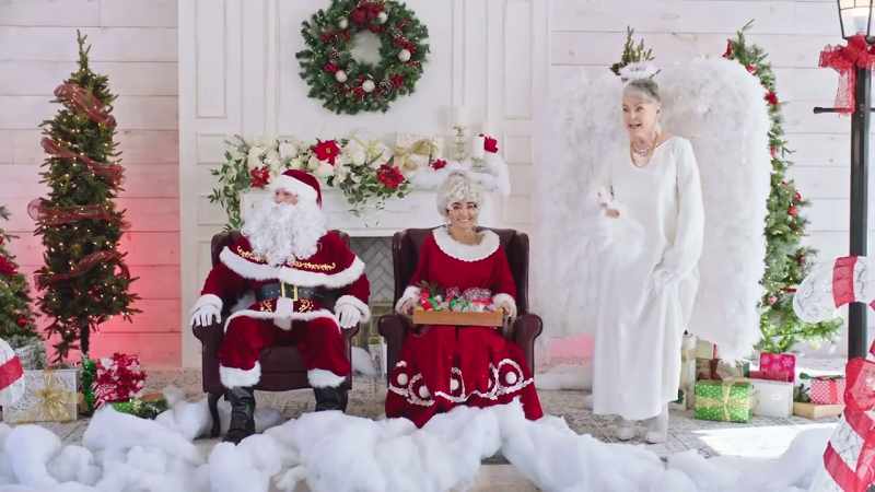 Come and say hello to santa and mrs. Claus