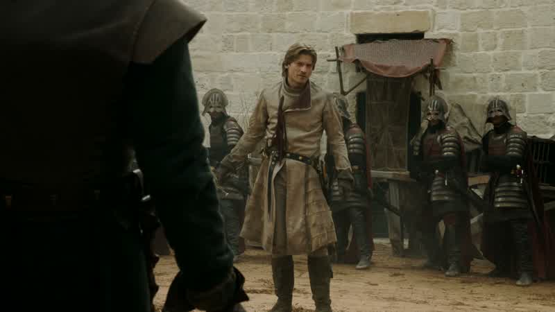 Come, Stark.I'd rather you die sword in hand