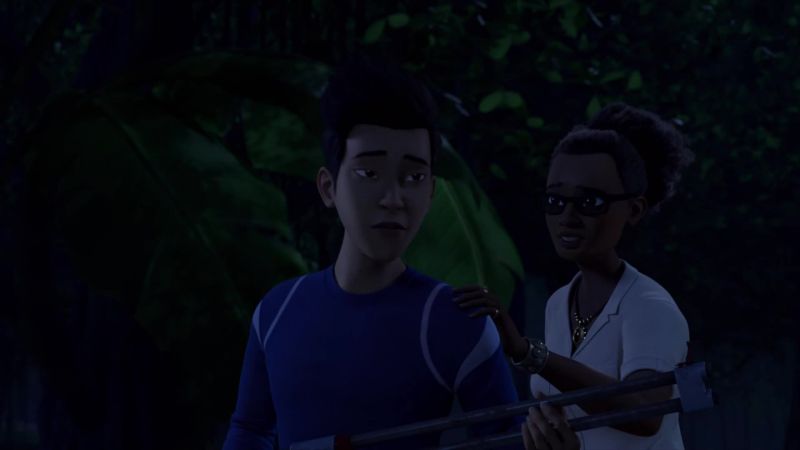 Come with me, Kenji. You don't have to go back to him