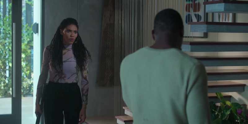 Coming in my house, talking about this vampire's been here before. When? Why?