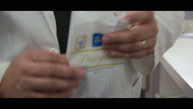 Coming in with high-powered opiate prescriptions