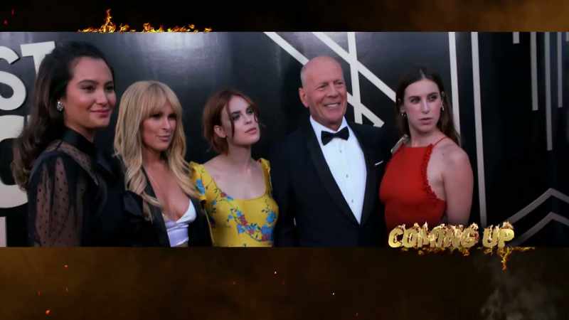 Coming up, Bruce Willis with a vengeance