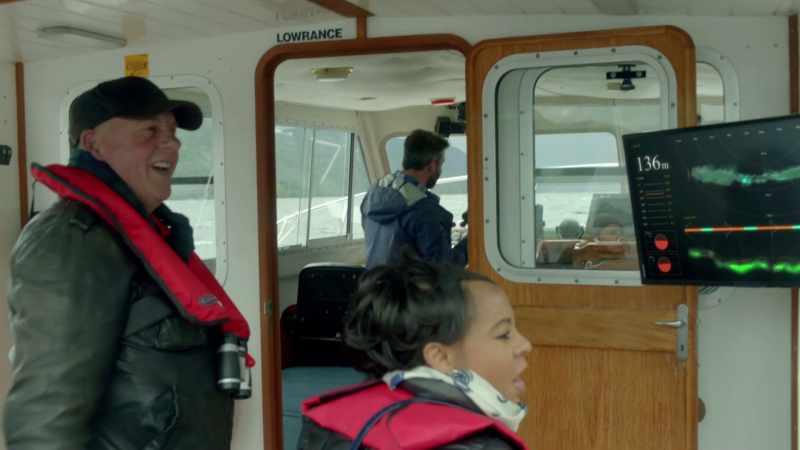 Coming up on the starboard side is a rival tour