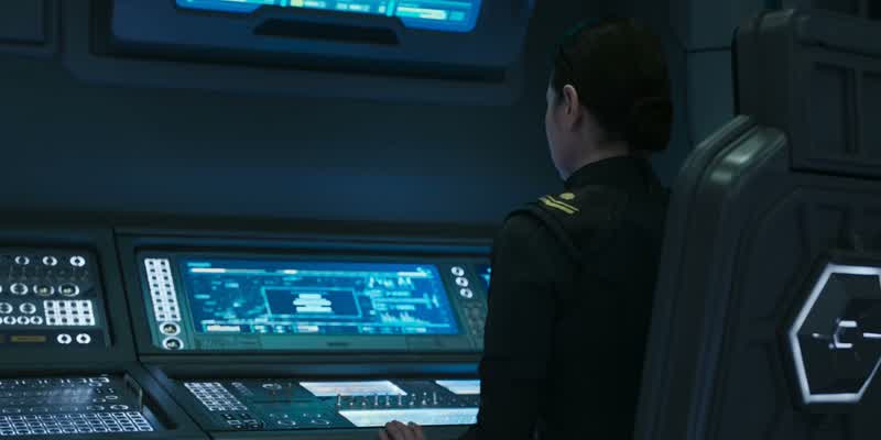 Commander, a slipspace anomaly just appeared on our starboard quarter