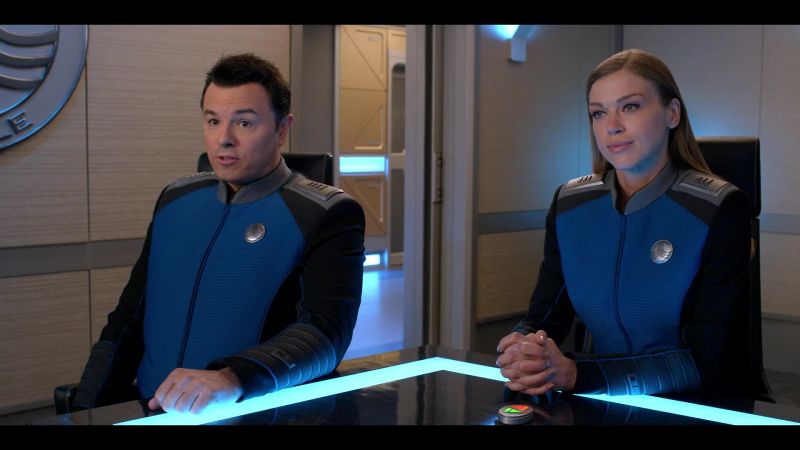 Commander Grayson will help you orient yourself to this ship