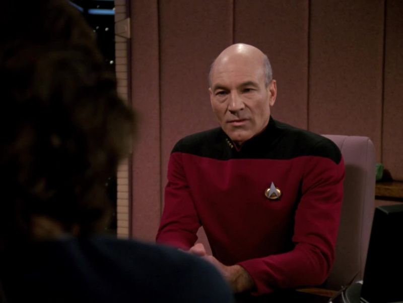 Commander Riker has asked