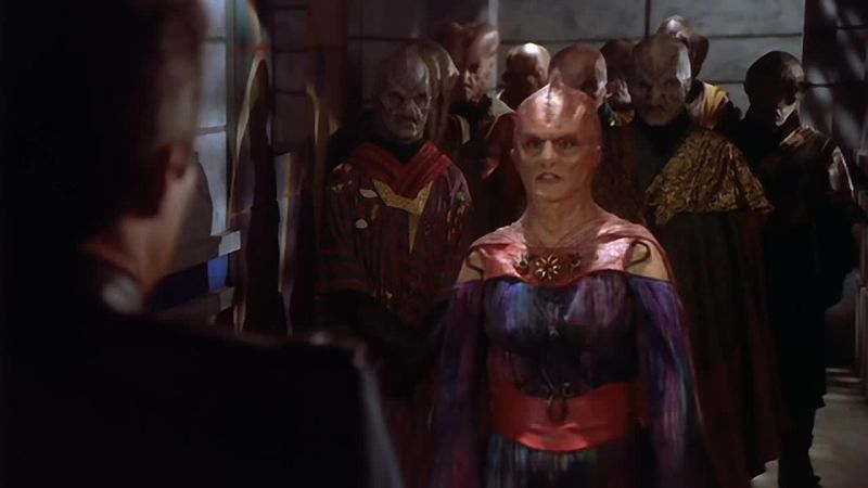 Commander Sinclair, that woman is the war criminal Jha'dur