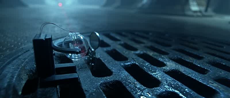 Commander, the beam is hitting some sort of reflective device
