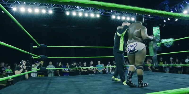 [commentator 1] Bobby Buffet will becomethe longest-reigning champion