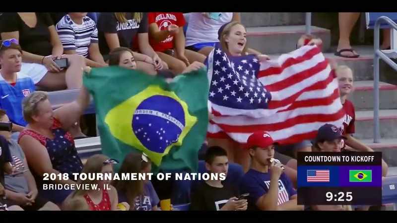 [commentator 12] Brazil is on the board!