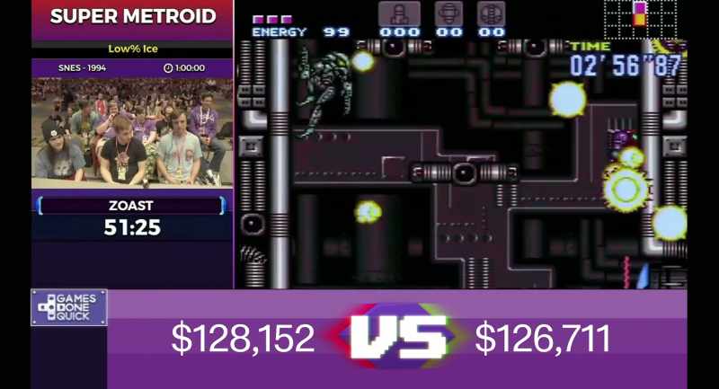 [commentator 2] And with a final total of $128,152