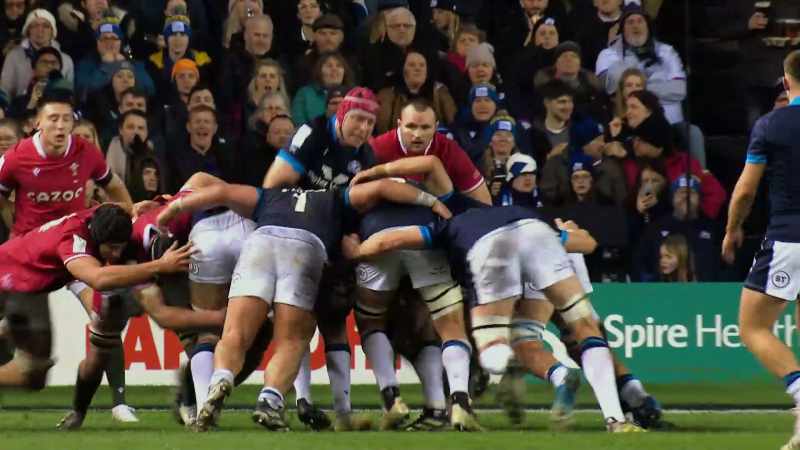 [commentator 2] If Scotland convert this, they could kill this game off