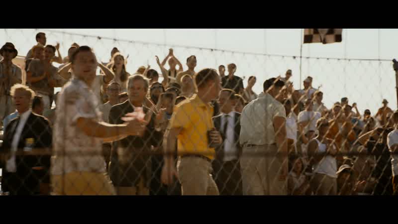 COMMENTATOR: And they're coming around the last turn