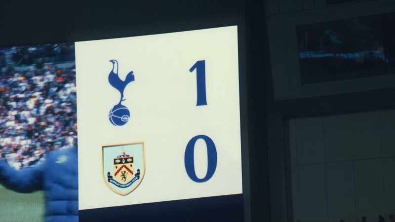 COMMENTATOR: 'Burnley gave it absolutely everything