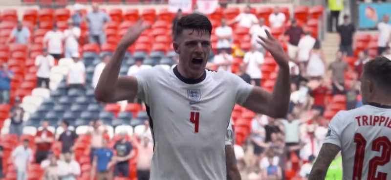 [commentator] England win their group and haven't conceded a goal