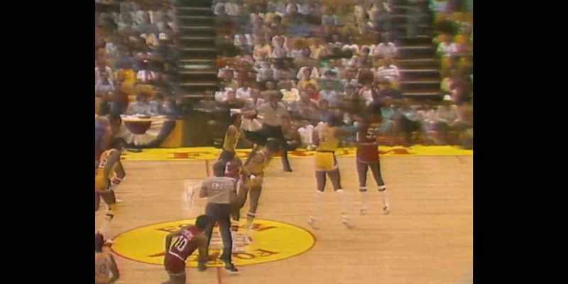 [commentator] …underway. Controlled by Dawkins who'll break free