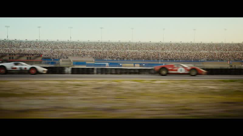 COMMENTATOR: Ken Miles drafts Walt Hansgen coming into the final turn