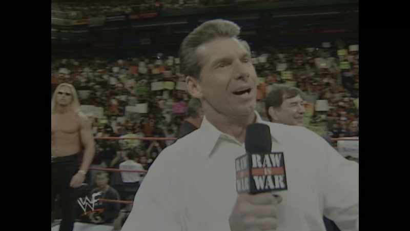 [commentator] Revel in it, Mr. McMahon. -I remember where I was