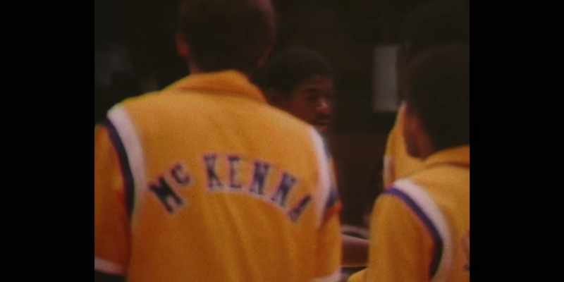 [commentator] Starting for Los Angeles. At guard. From Michigan State