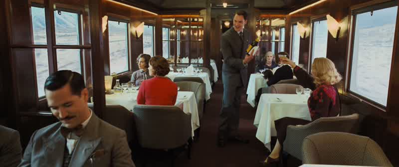 Compliments of the Orient ExpressThank you Mr BoucI am here for all of your needsNo thank you I do not drinkIt does not agree with youSin does not agree with meVice is where the devil finds his