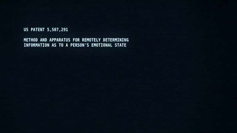 [computer buzzing over eerie ambient music]