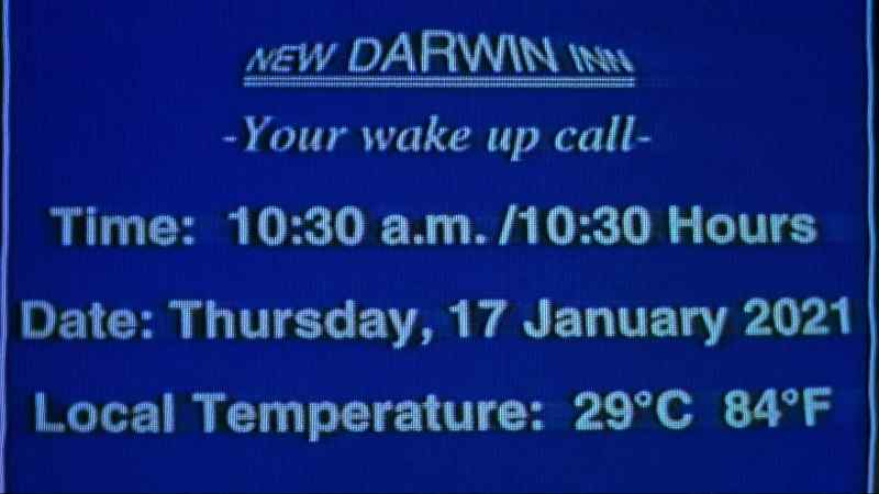 COMPUTER: Good morning. This is your wake-up call