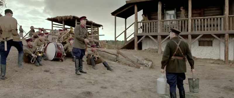 Comrade Lieutenant, we don't know what to do, we've just arrived