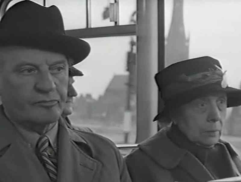 Conductor: ANY MORE FARES, PLEASE?