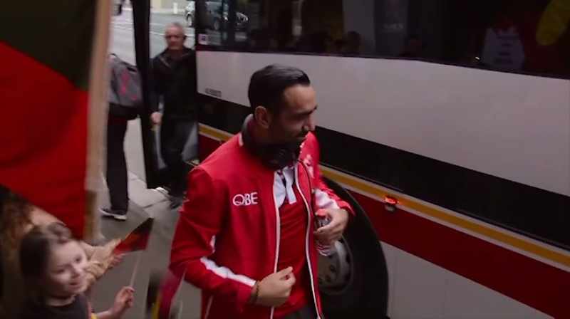 confirming he'd be playing this Saturday against Geelong