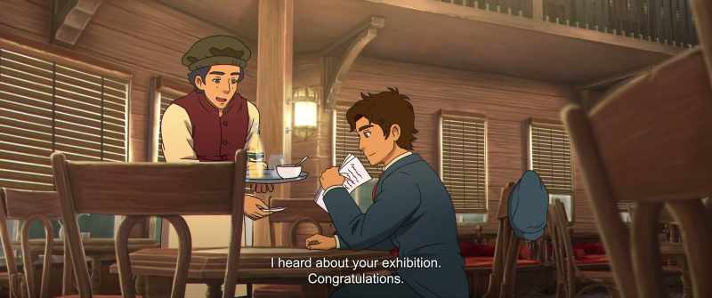 Congratulations on your art exhibition. - Thank you, Riza