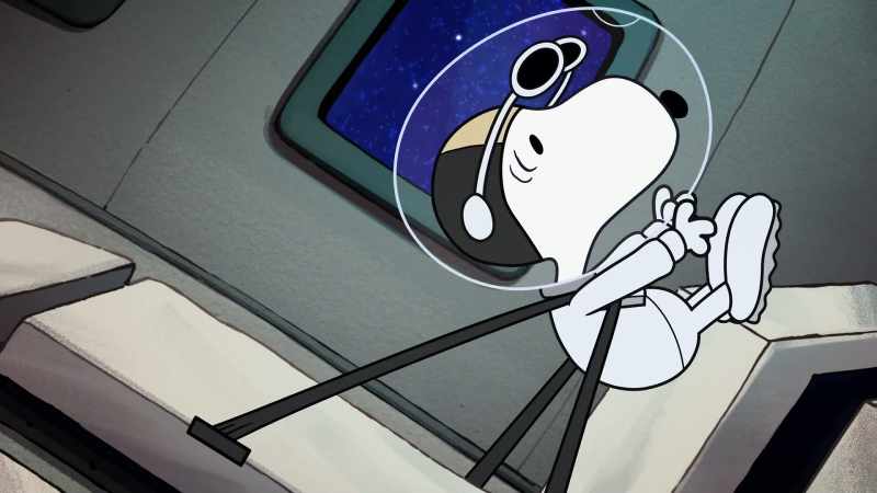 Congratulations, Snoopy. You're now in Earth's orbit