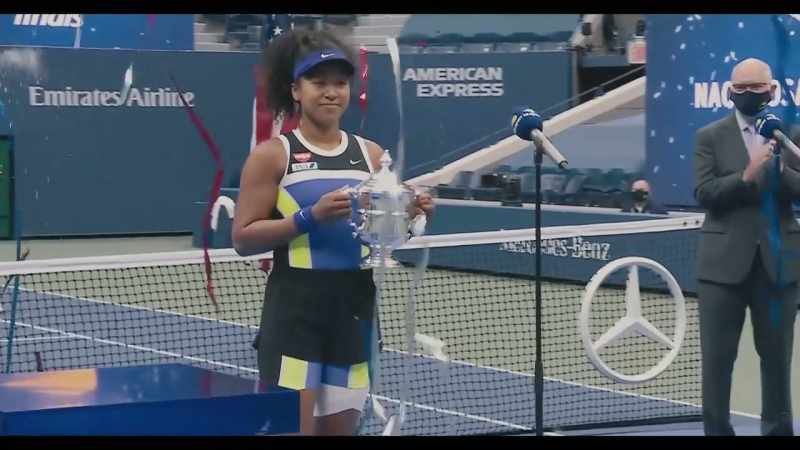 Congratulations, the champion of the 2020 US Open