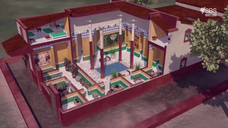 Constructed on two levels