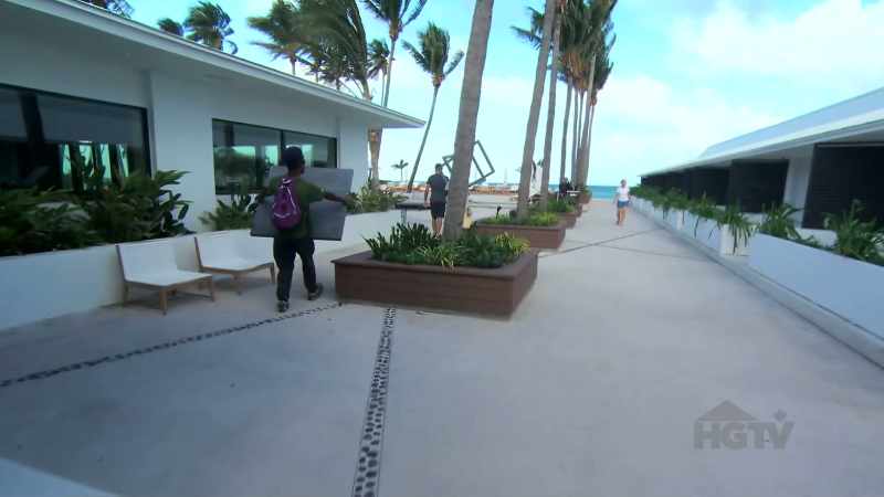 Construction is in the final stages all over the resort