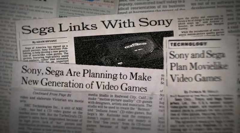 Consumer electronics giants Sony and Sega