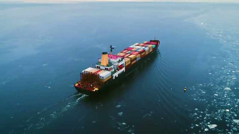 Container ships