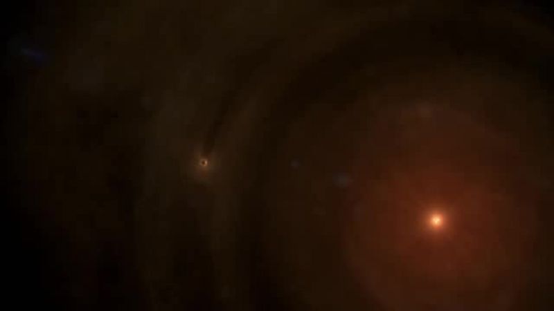 Continuing its journey spiraling towards the sun