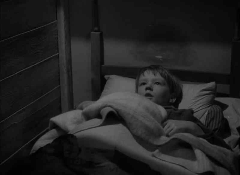 (Convict) A boy may be warm in bed, he may pull the clothes over his head