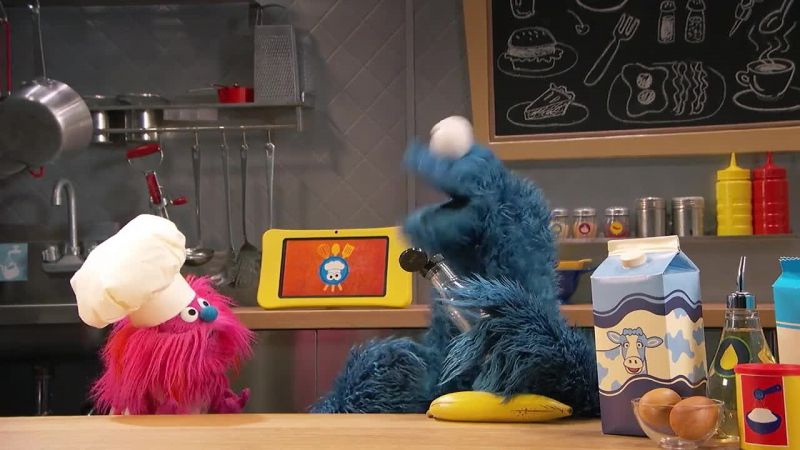 Cookie Monster There no syrup