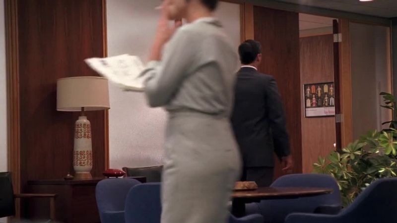 Cooper and Draper just went into Sterling's office
