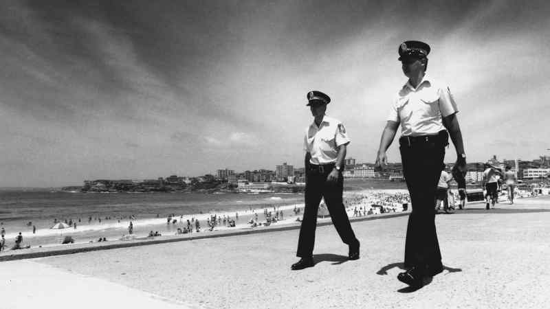 Cops back in those days, everyone was generally white